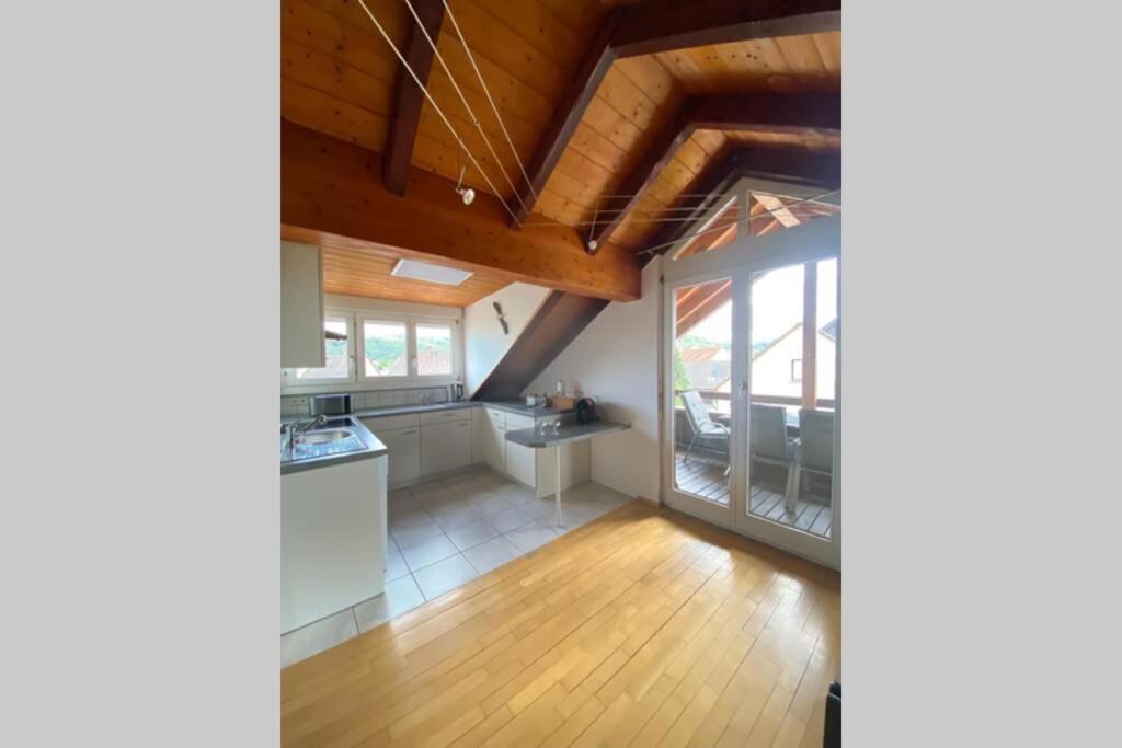 *Dreilaendereck* Wifi+ Balkon+Garage Basel Mulhouse Lägenhet Maulburg Exteriör bild